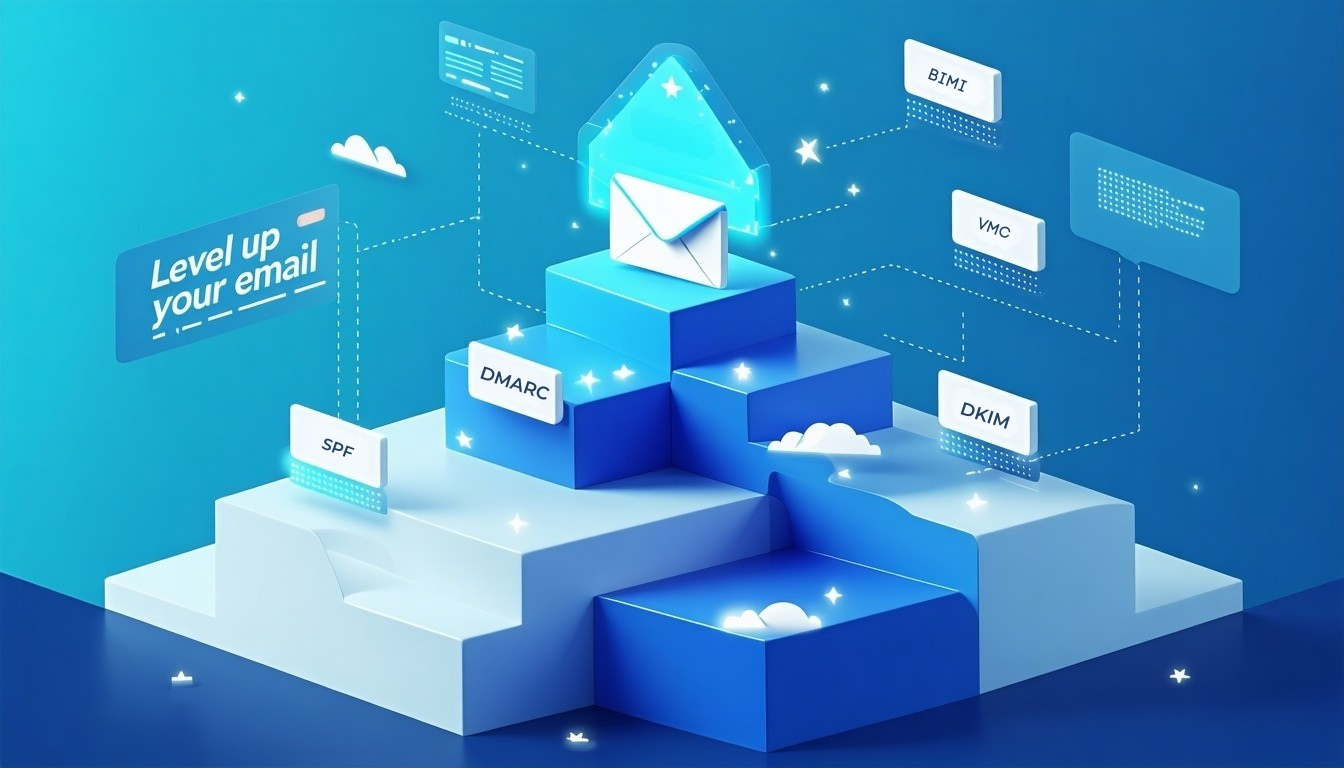 Relación SPF DKIM DMARC VMC BIMI